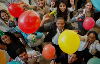 Office Celebration Balloons