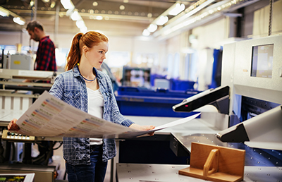Printing Press Operator Cutter