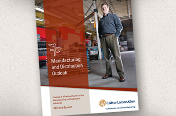 Manufacturing Outlook 2013