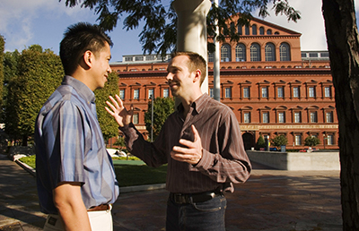 Two Faculty Discussion on Campus