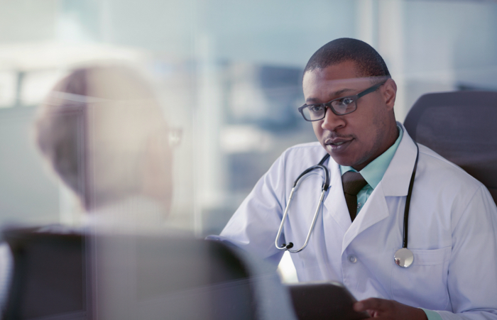 Doctors in a meeting