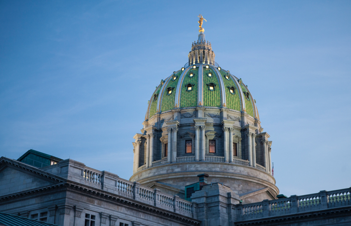 Pennsylvania state capitol building