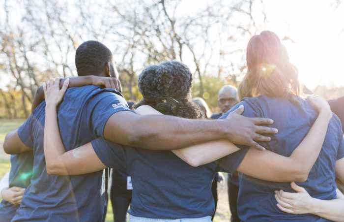 Nonprofit-team-in-a-huddle