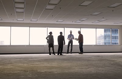 Construction Meeting Empty Office