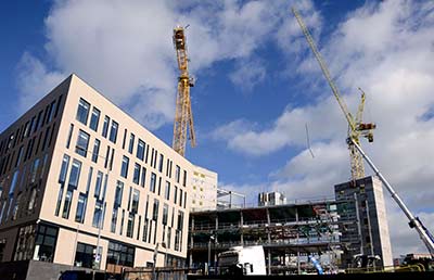 Construction University Building