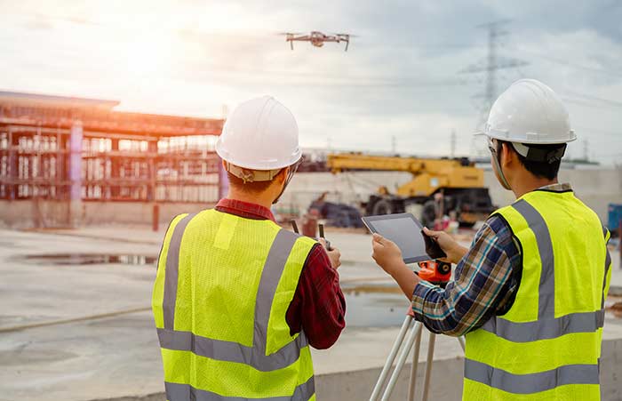 Drone Construction Site