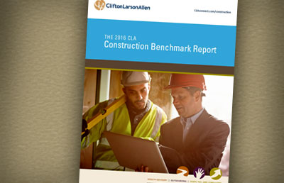 The 2016 CLA Construction Benchmark Report Offers Contractors Industry ...