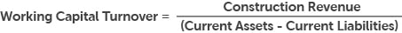 Working Capital Formula