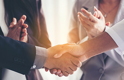 Congratulations Handshake