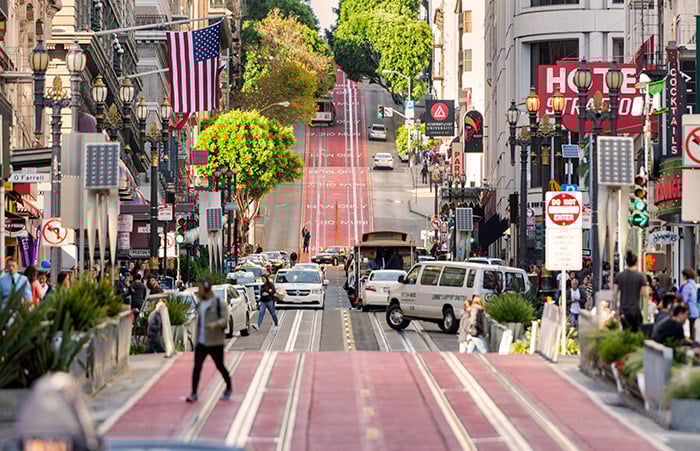 San Francisco Trolly Street