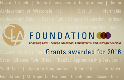 CLA Foundation 2016 Grant Recipients