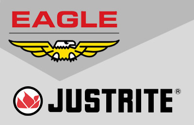 Eagle Manufacturing Justrite Logos