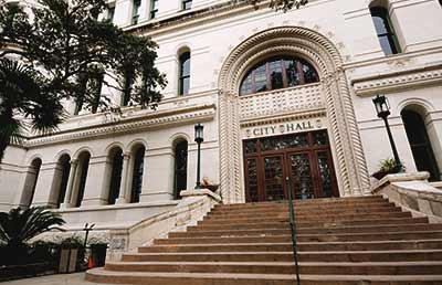 City Hall Steps