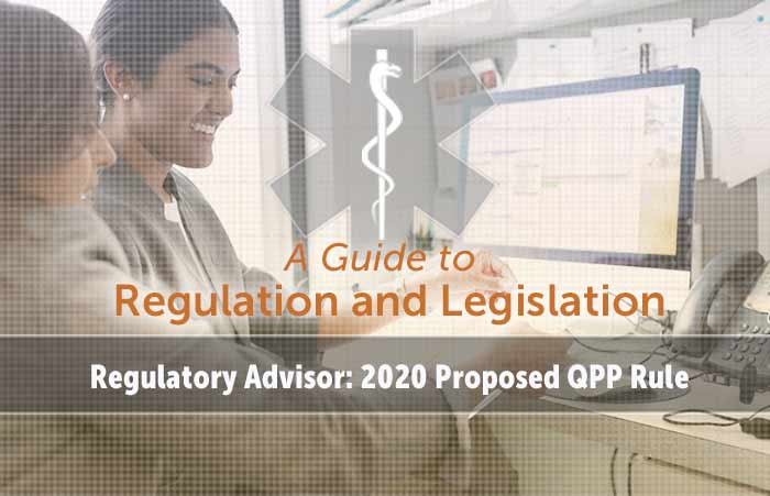 Regulatory Advisor 2020 Proposed QPP Rule