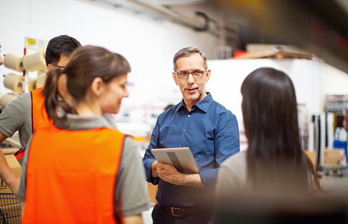 Warehouse Team Meeting