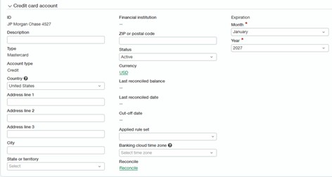 1 credit card processing Sage Intacct