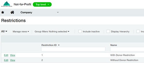 1 restricted net assets 1