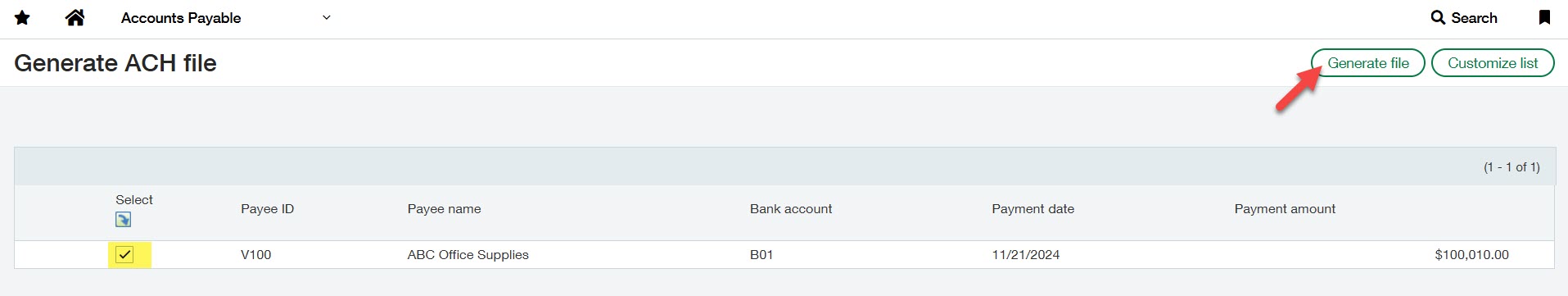 Enabling ACH Vendor Payments with Sage Intacct 13