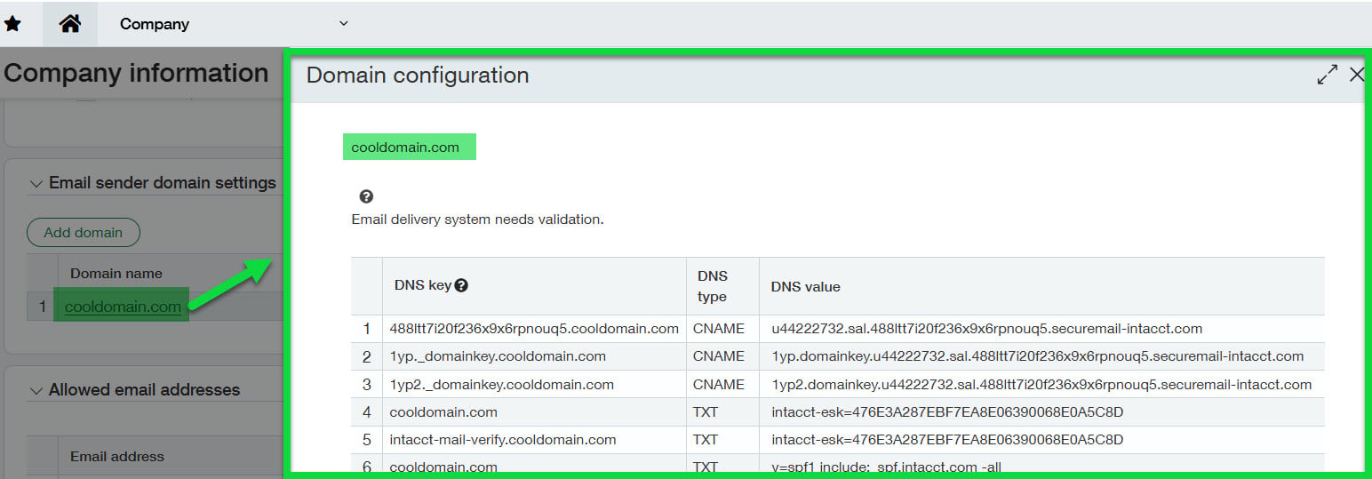 2 - domain validation - DNS Keys Image