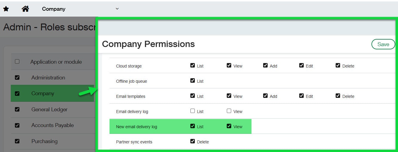 3 - domain validation- New Email Delivery History Permission