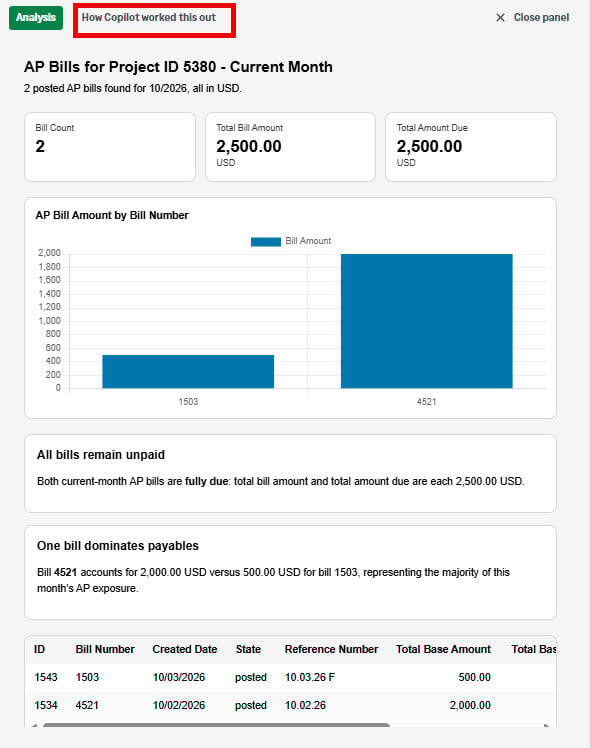 4 Sage Intacct Finance Intelligence Agent Figure 4