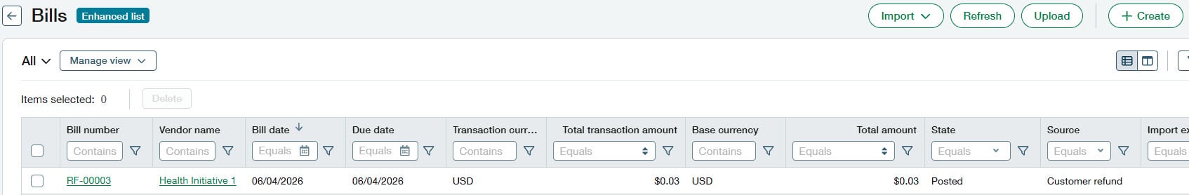 4 Sage Intacct Release 2 of 2026 customer refunds image 4