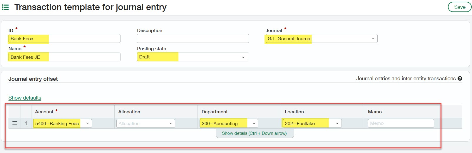 6 Sage Intacct Bank Feeds and Creation Rules 