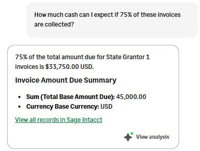 6a Sage Intacct Finance Intelligence Agent Figure 6a