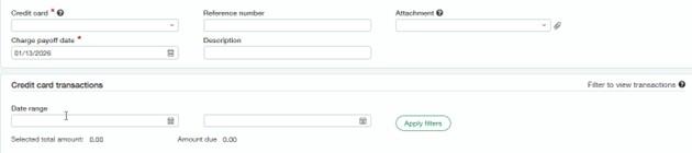 7 credit card processing Sage Intacct