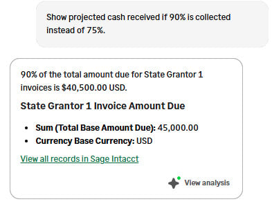 8 Sage Intacct Finance Intelligence Agent Figure 8