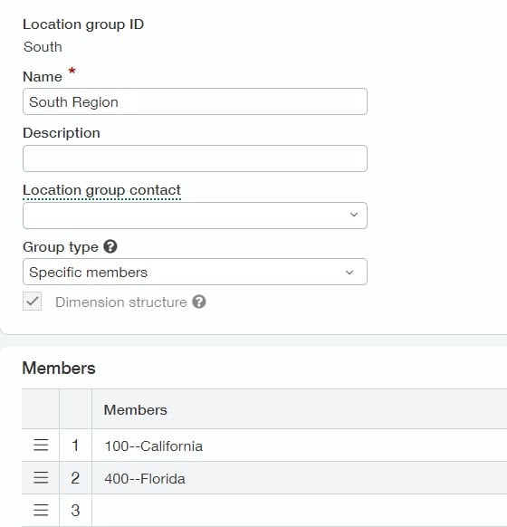 Sage Intacct Dimension Groups and Structures-image 3