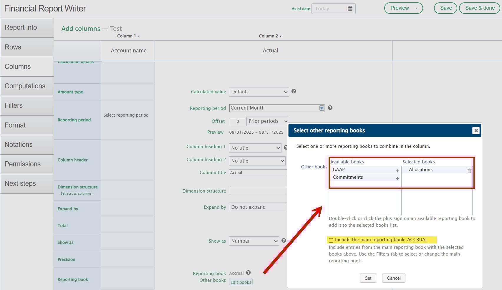 Sage Intacct User Defined Books - 2