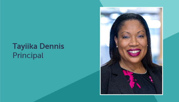 Tayiika Dennis Headshot Graphic