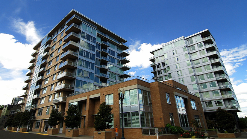 Highrise Building in Portland, OR
