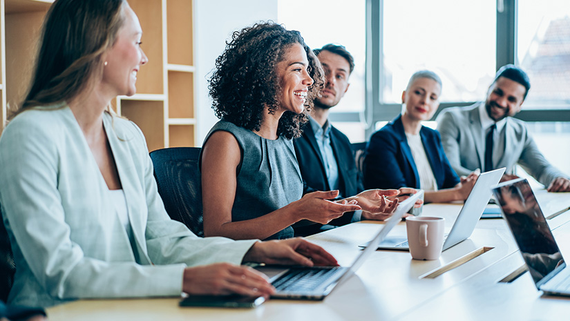 Business persons on meeting in the office