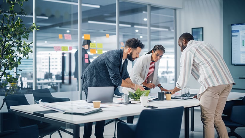 Diverse Team of Professional Businesspeople