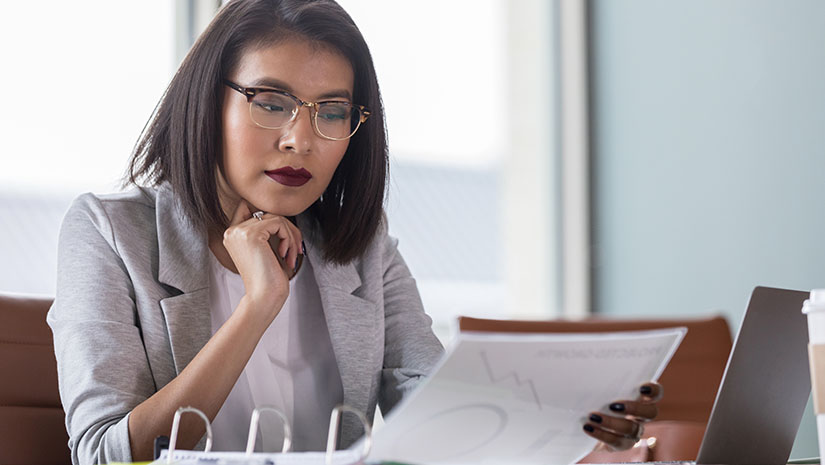 Small business owner is worried about a project