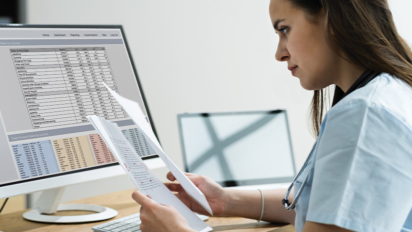 Medical Bill Codes And Spreadsheet Data