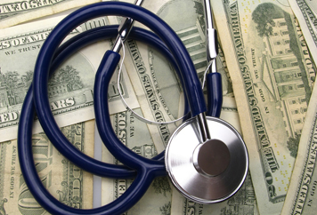 Money and Stethoscope