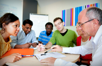 Meeting Reviewing Chart Diversity