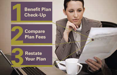 Businesswoman Reading Contract Infographic