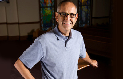Man Clipboard Stained Glass