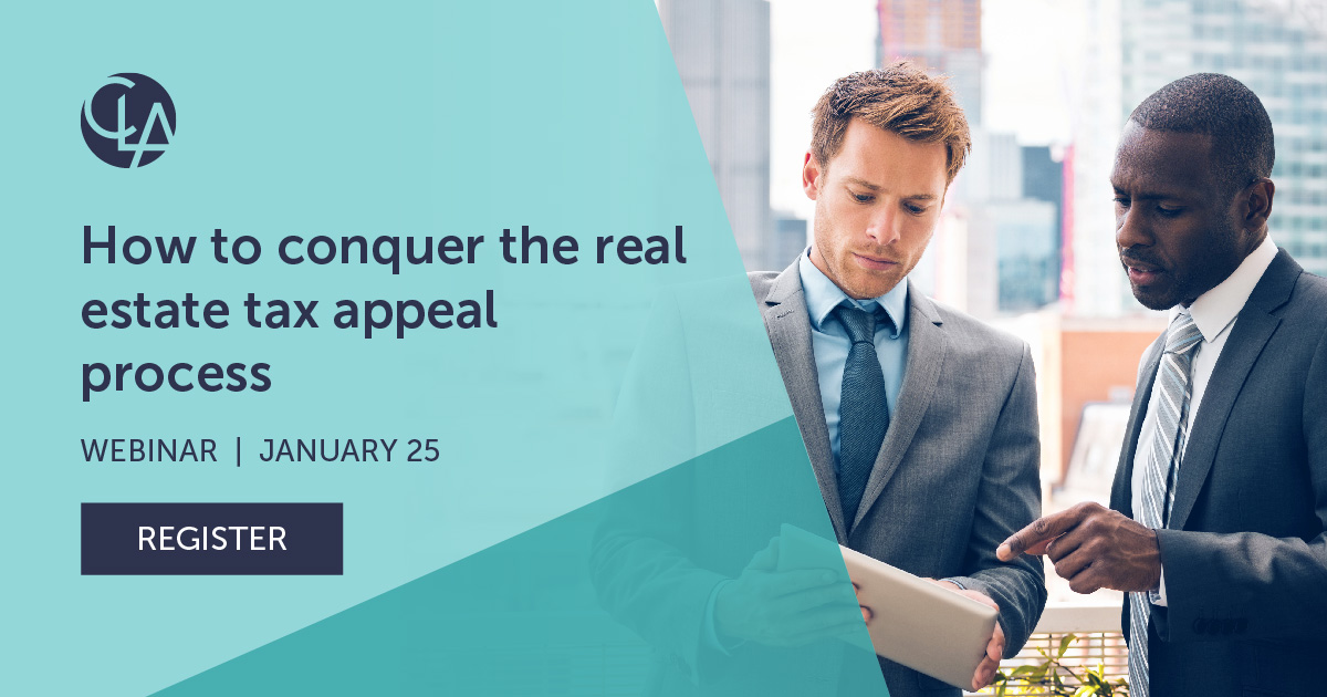 Real Estate Tax Appeals and Reviews [Event] CLA