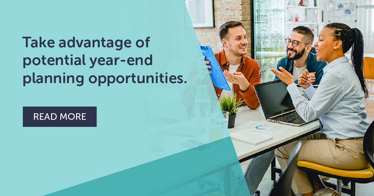 Year-End Opportunities for Businesses: CLA